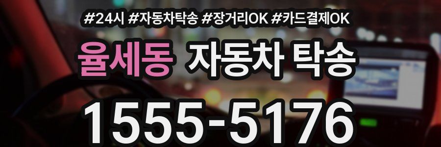 율세동 자동차 탁송