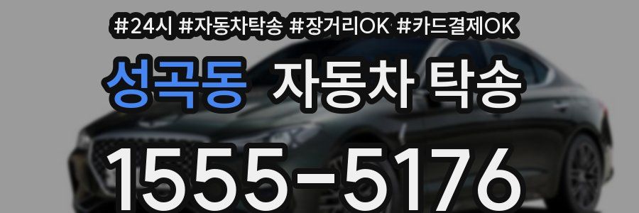성곡동 자동차 탁송