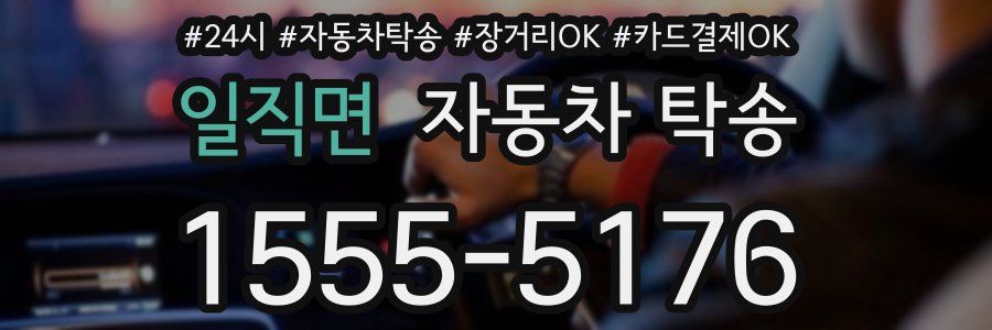 일직면 자동차 탁송