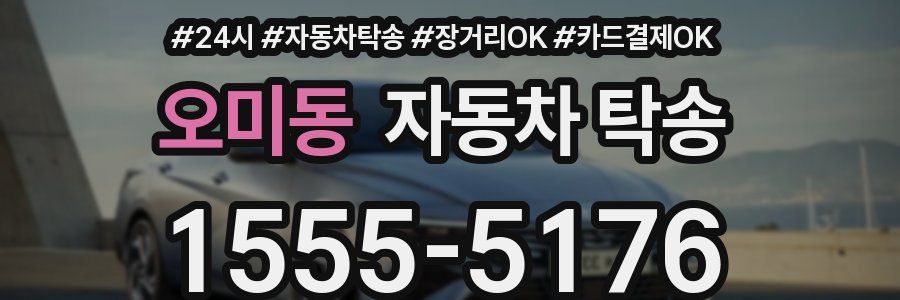 오미동 자동차 탁송