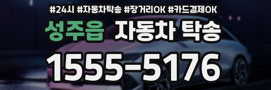 성주읍 자동차 탁송