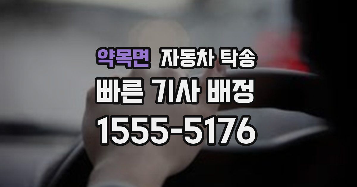 약목면 자동차 탁송