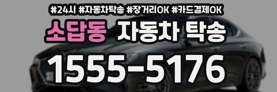 소답동 자동차 탁송