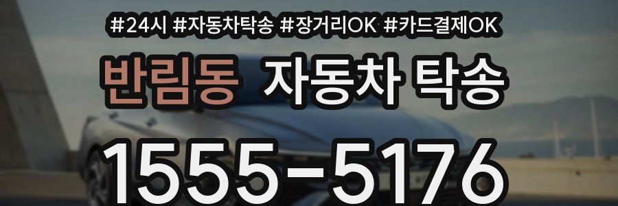 반림동 자동차 탁송