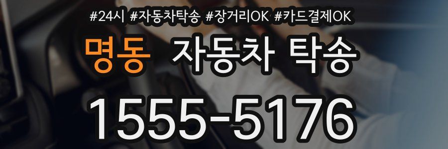 명동 자동차 탁송