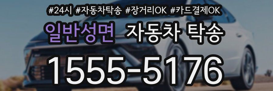 일반성면 자동차 탁송