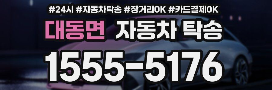 대동면 자동차 탁송