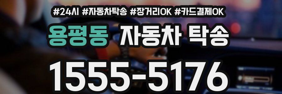 용평동 자동차 탁송