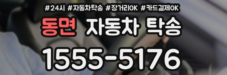 동면 자동차 탁송