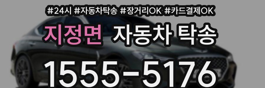 지정면 자동차 탁송