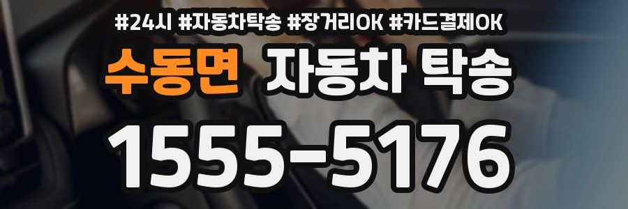 수동면 자동차 탁송