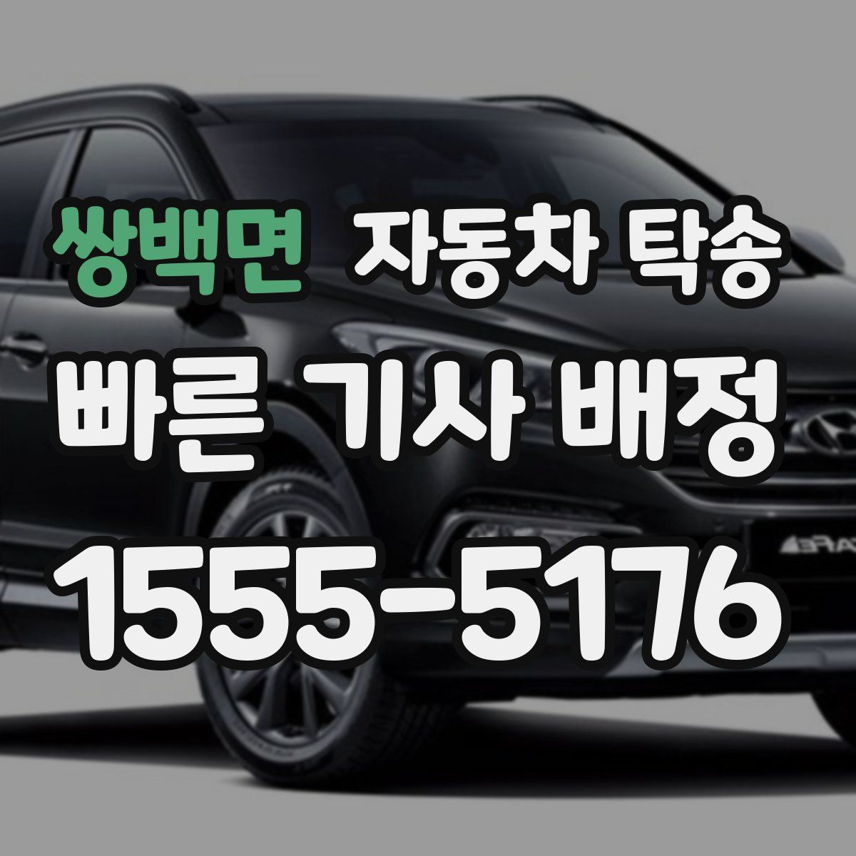 쌍백면 자동차 탁송