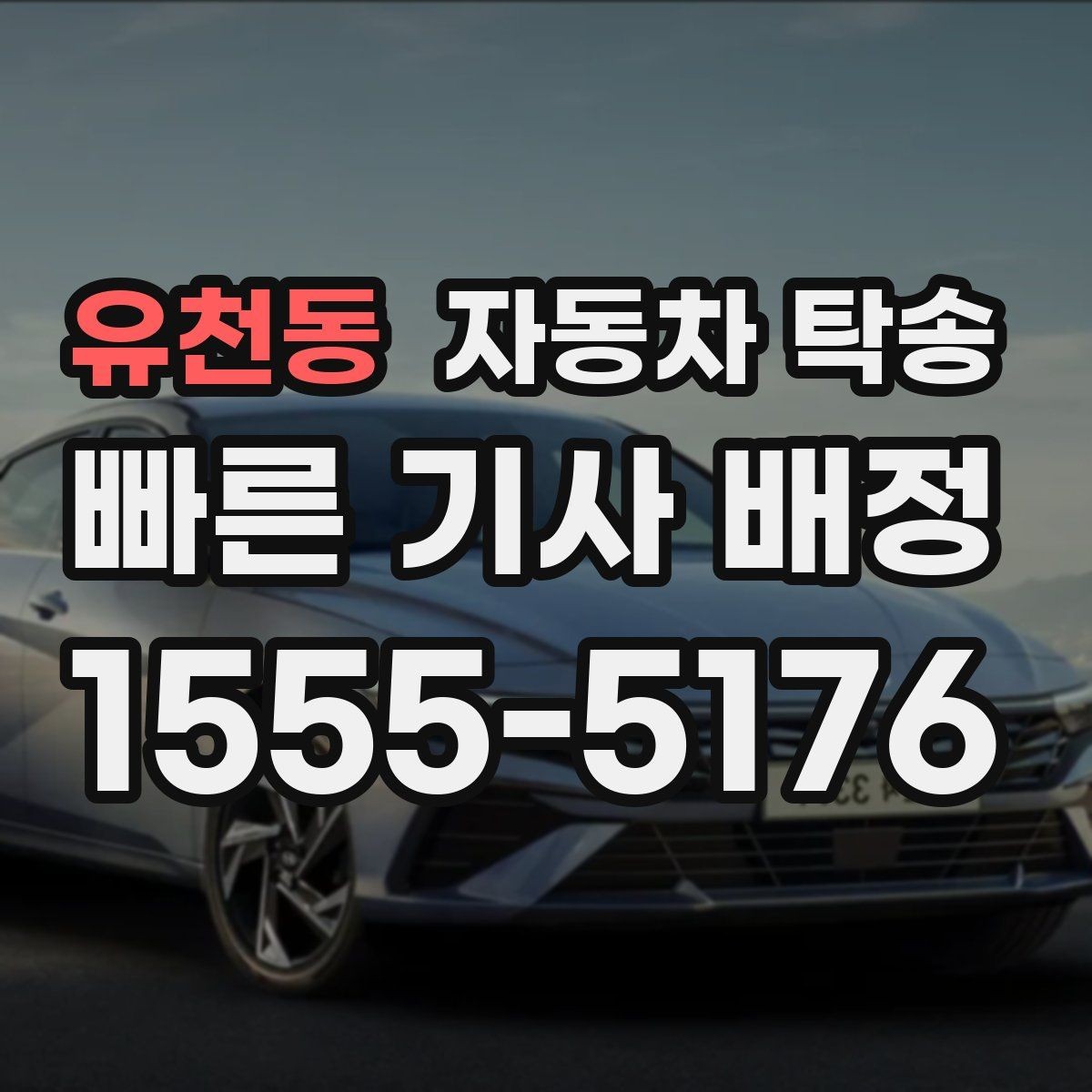 유천동 자동차 탁송 장기 보관 차량 이동이 필요할 때