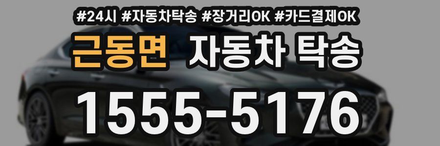 근동면 자동차 탁송