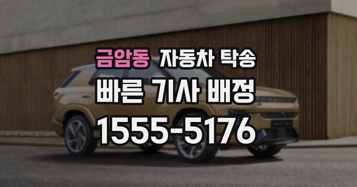 금암동 자동차 탁송