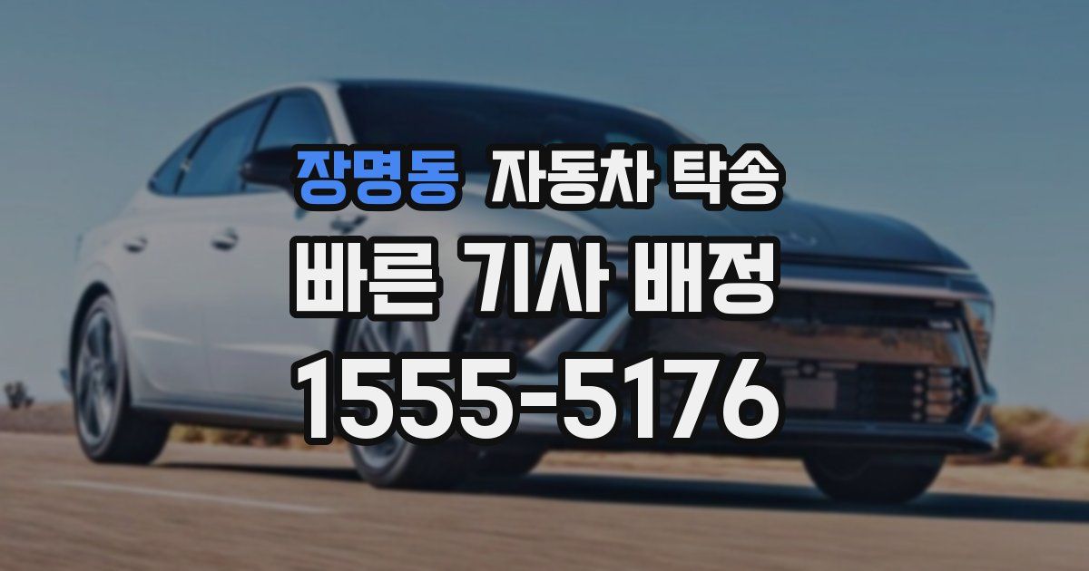 장명동 자동차 탁송