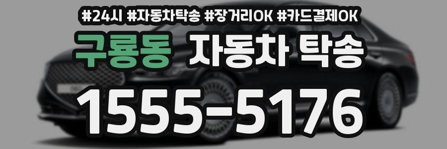 구룡동 자동차 탁송
