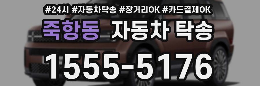 죽항동 자동차 탁송