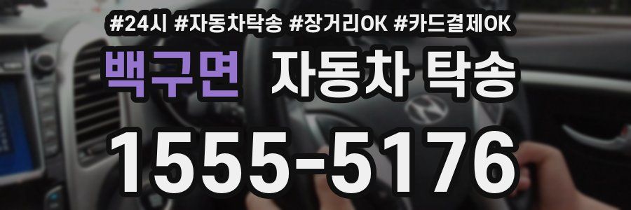 백구면 자동차 탁송