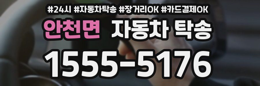 안천면 자동차 탁송