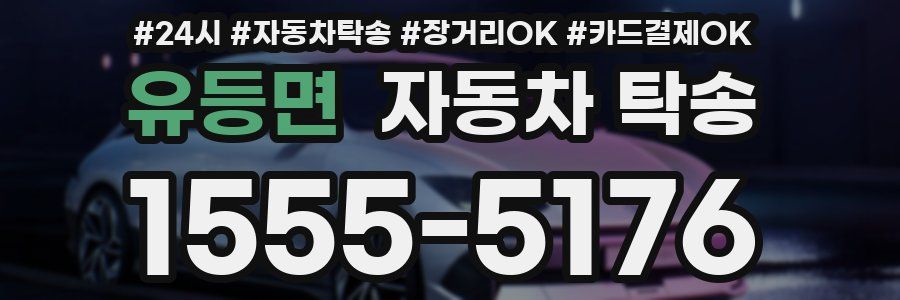 유등면 자동차 탁송