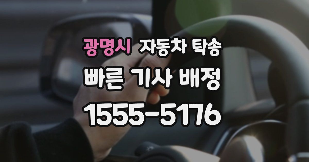 광명시 자동차 탁송