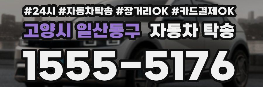 고양시 일산동구 자동차 탁송