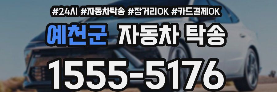예천군 자동차 탁송