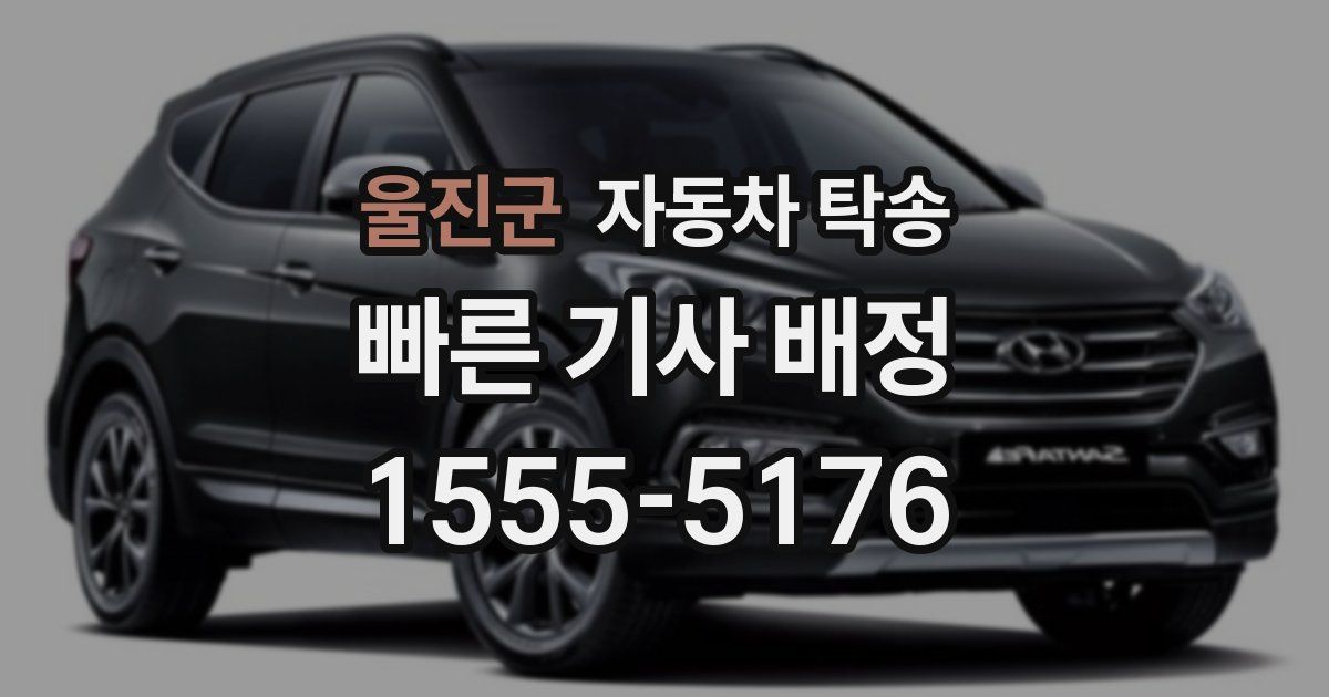 울진군 자동차 탁송