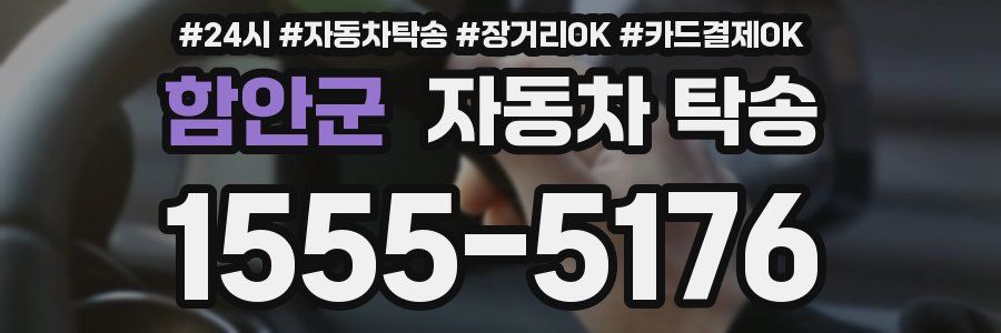 함안군 자동차 탁송