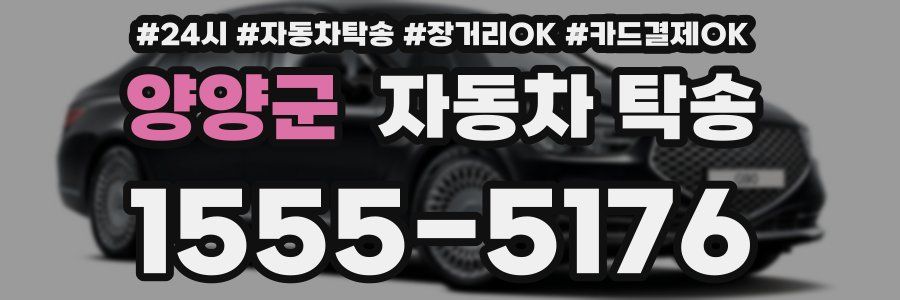 양양군 자동차 탁송