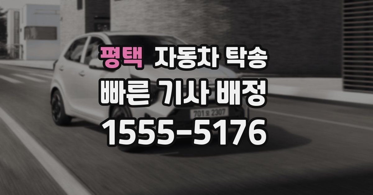 평택 자동차 탁송