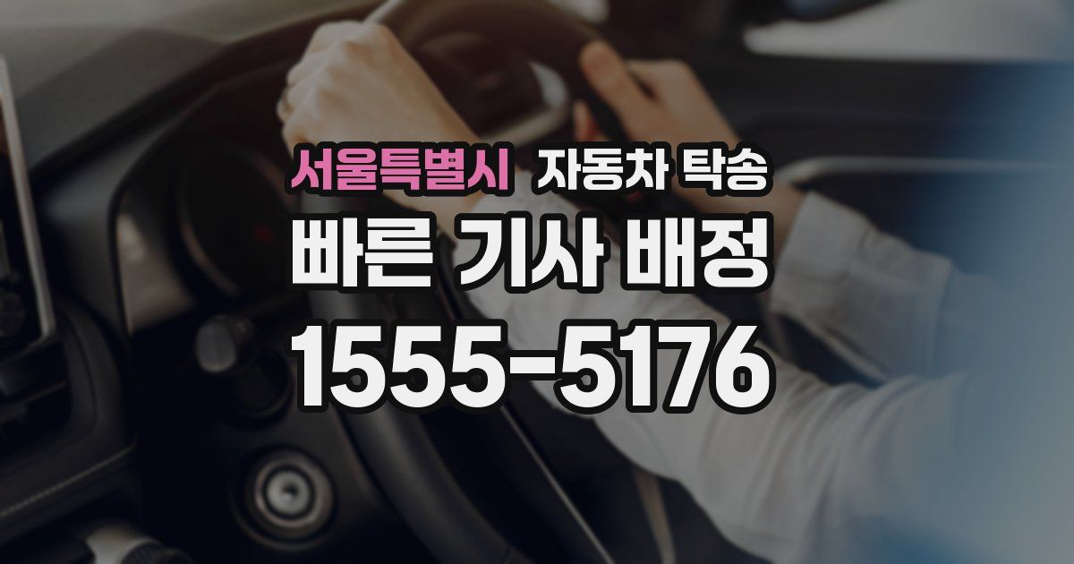 서울특별시 자동차 탁송
