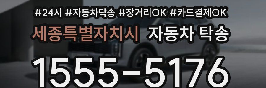 세종특별자치시 자동차 탁송