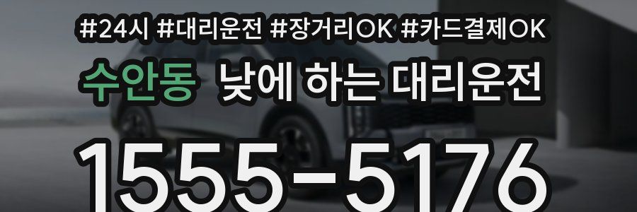수안동 낮에 하는 대리운전