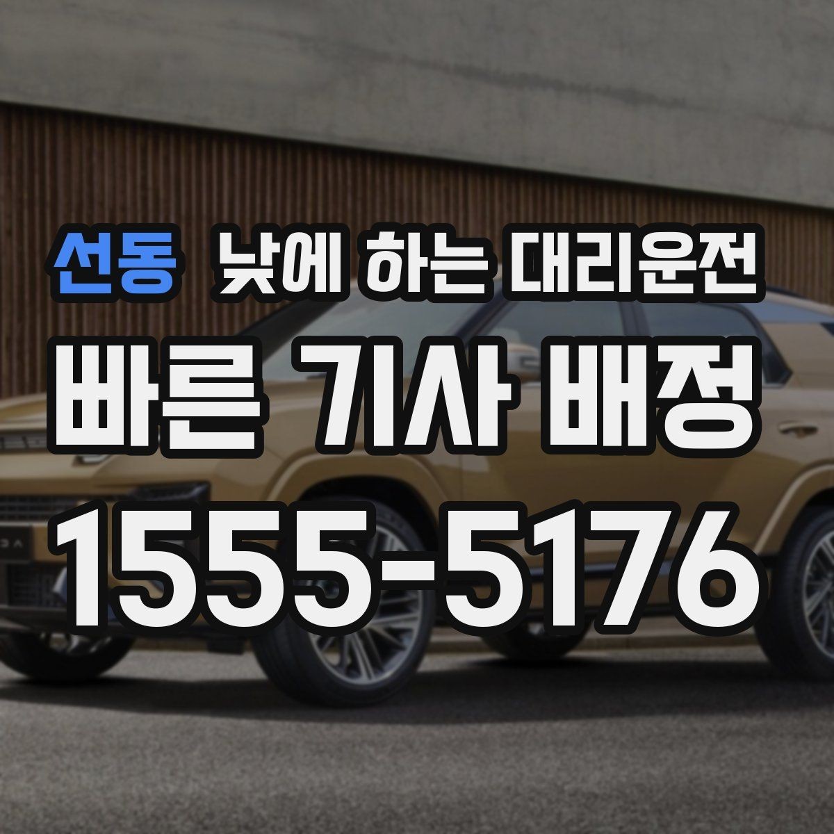 선동 낮에 하는 대리운전 거래처 방문을 빠르게 소화하는 이동 방법