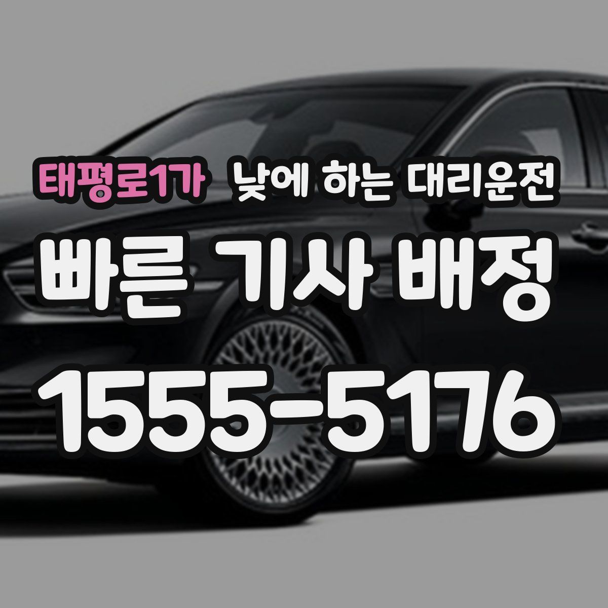 태평로1가 낮에 하는 대리운전