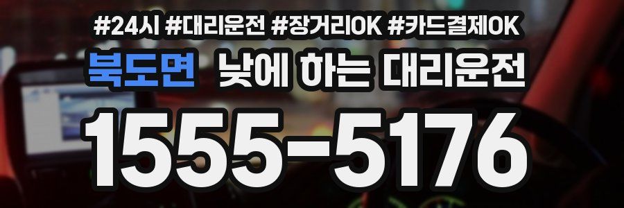 북도면 낮에 하는 대리운전