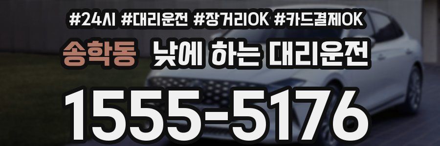 송학동 낮에 하는 대리운전