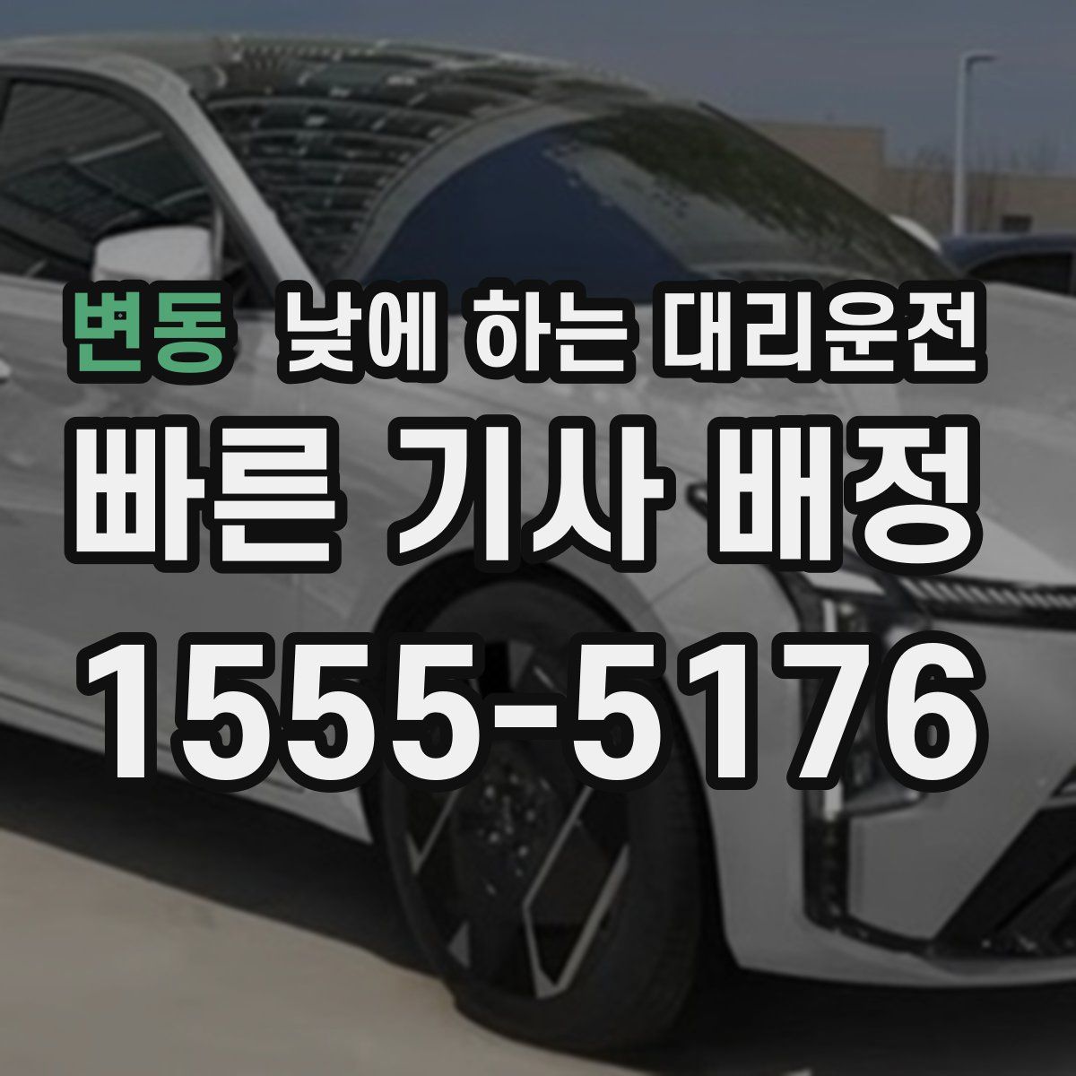 변동 낮에 하는 대리운전