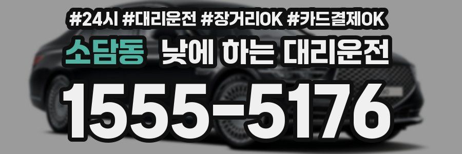 소담동 낮에 하는 대리운전
