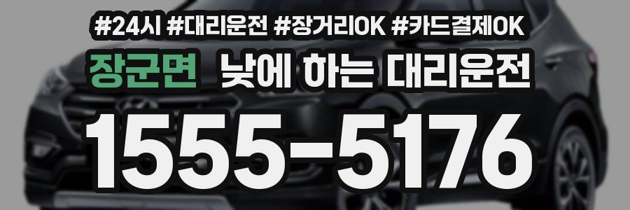 장군면 낮에 하는 대리운전