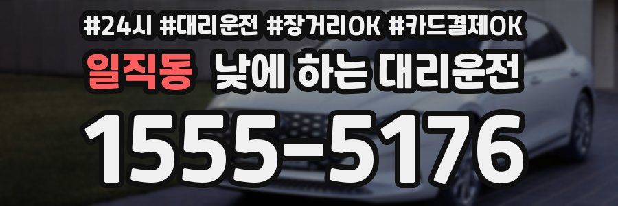일직동 낮에 하는 대리운전