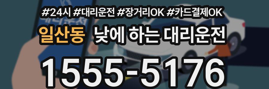 일산동 낮에 하는 대리운전