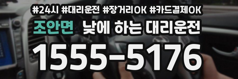 조안면 낮에 하는 대리운전