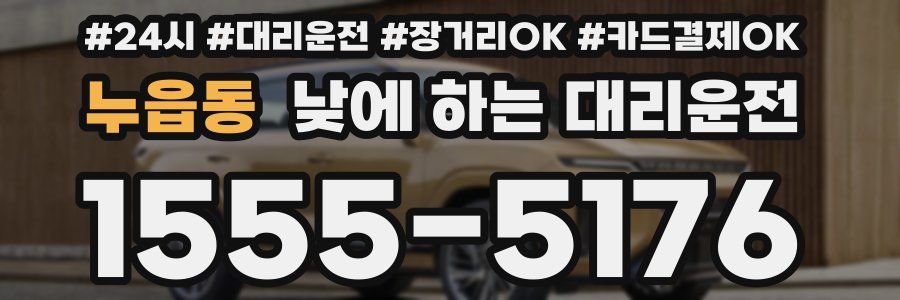 누읍동 낮에 하는 대리운전
