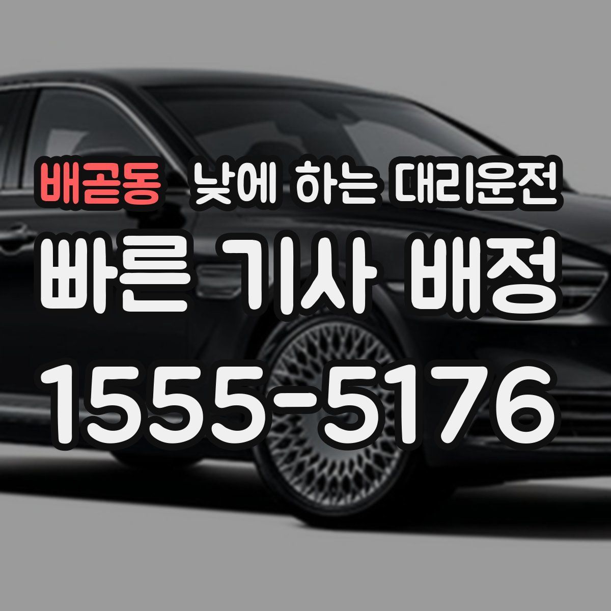 배곧동 낮에 하는 대리운전