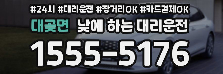 대곶면 낮에 하는 대리운전