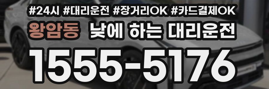 왕암동 낮에 하는 대리운전