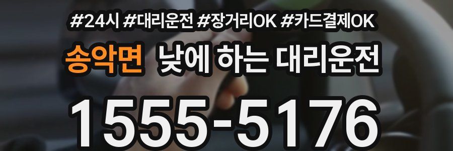 송악면 낮에 하는 대리운전